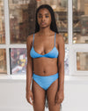 BASERANGE Women's Briefs UNBE Collection France BAS-UNBE-VE-AU25-ZINN BLUE